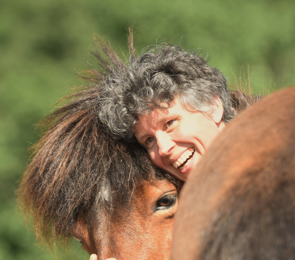 Gundula Zubke und Fina hq